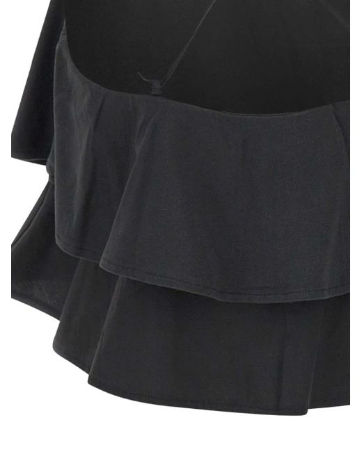 Sun 68 Black Cotton Top