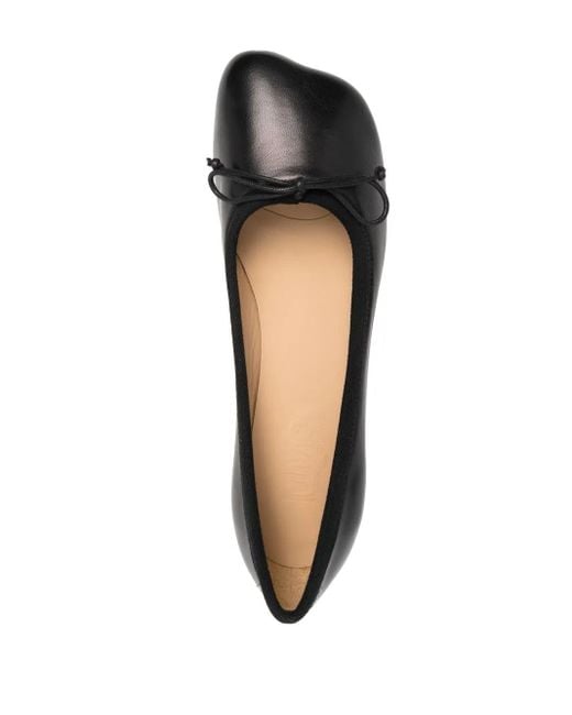 MM6 by Maison Margiela Flat Shoes Black
