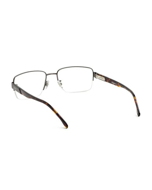 Carrera Brown Rectangle-Frame Glasses for men