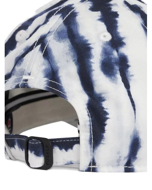 Fusalp White Stripe Logo Cap