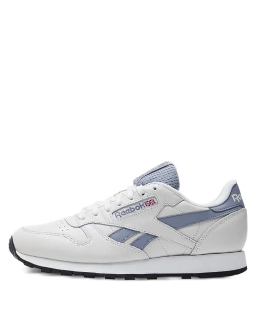 Reebok White Classic Leather Sneakers