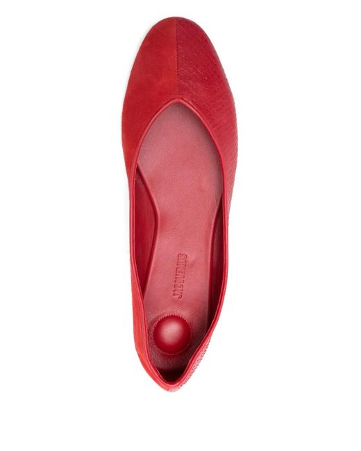 Jacquemus Red Flat Shoes