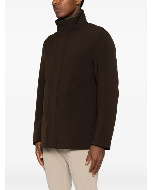 Montecore Black High-Neck Jacket for men