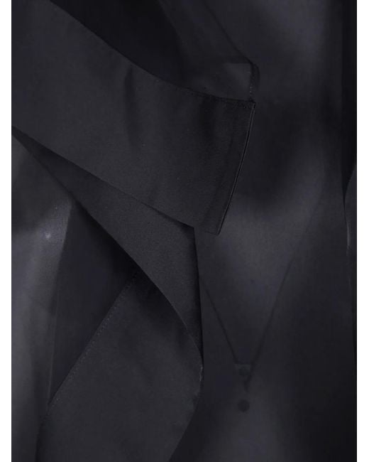 Sacai Black Ruffled Top