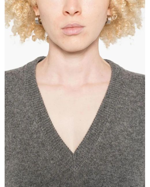 Cashmere suéter Jil Sander de color Gray