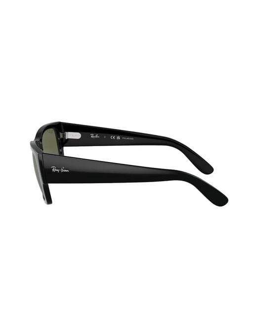 Ray-Ban Green Carlos Rectangle-Frame Sunglasses