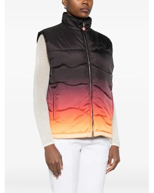 Casablanca Black Zip-Up Ski Gilet