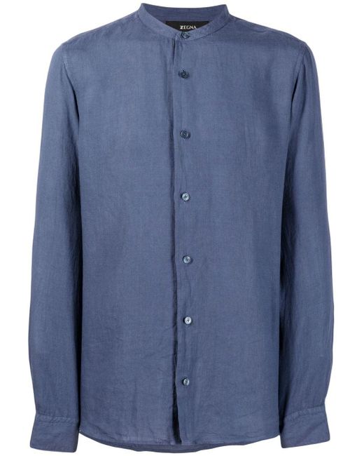 Ermenegildo Zegna Long-sleeve Linen 