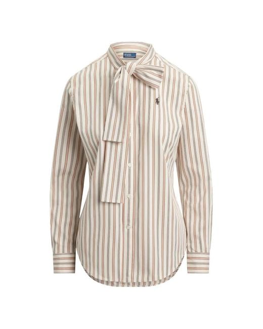 Polo Ralph Lauren White Striped Shirt