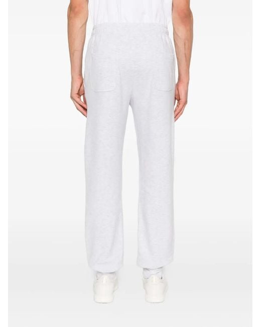 Eleventy White Drawstring Track Pants for men