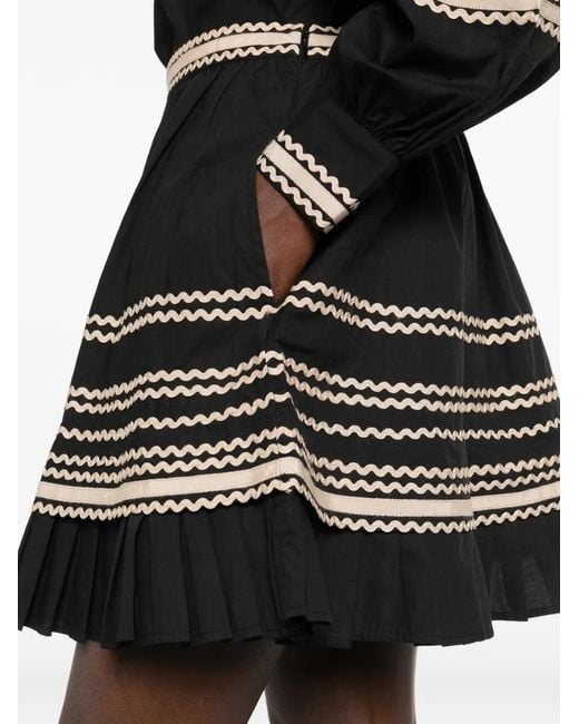 Ulla Johnson Black Adaleigh Mini Skirt