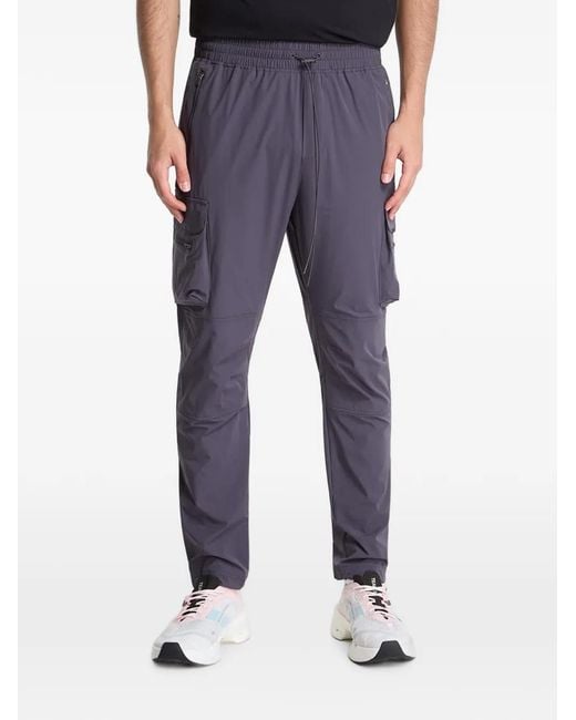 Represent Blue 247 Cargo-Pocket Track Pants for men
