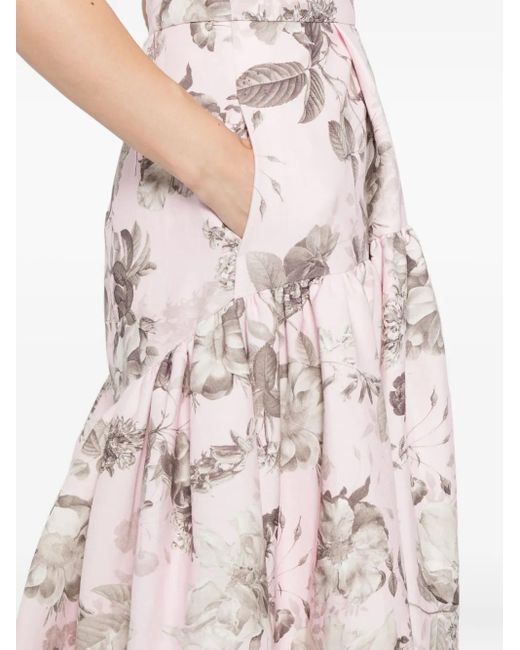 Robe Lila Midi Alice + Olivia en coloris Pink