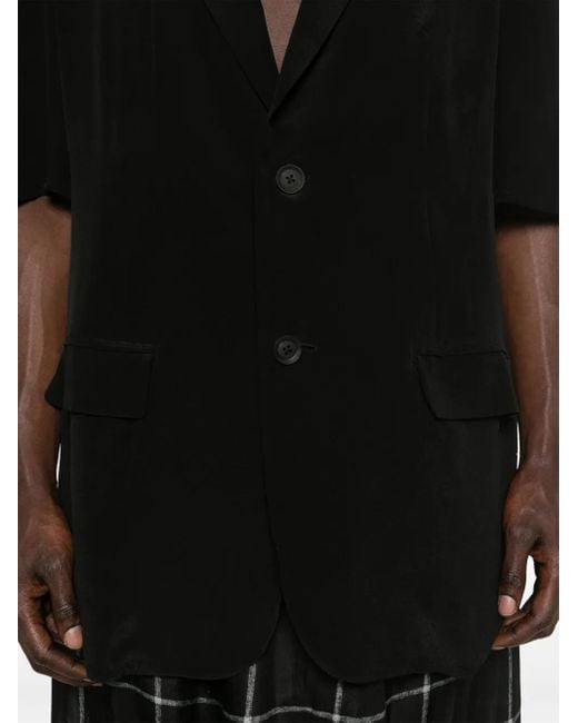Yohji Yamamoto Sakko Aus Seide in Black für Herren