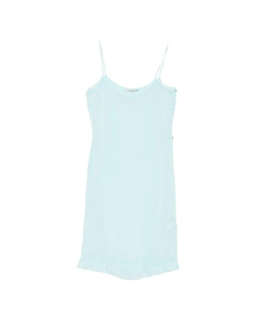 Paloma Wool Blue Enos Mini Slip Dress