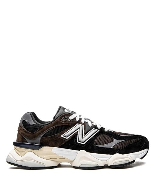 New Balance Black Low-top Lace-up Sneakers