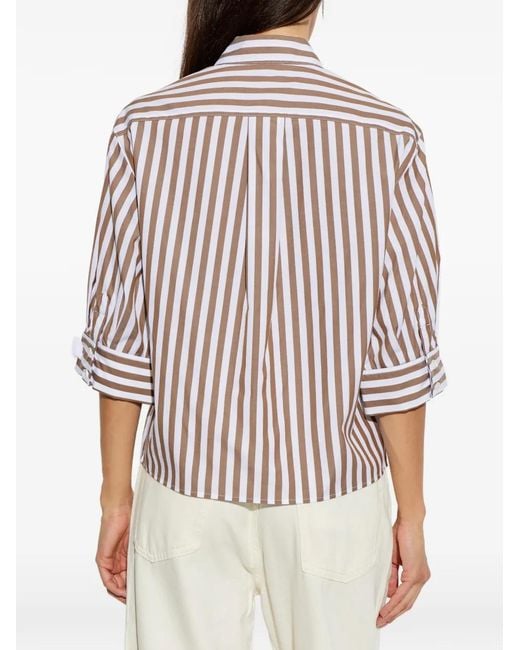Camicia A Righe di Rag & Bone in White