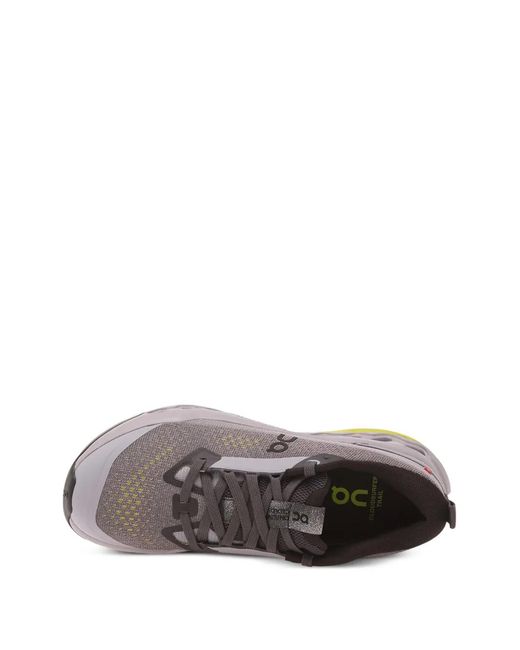On Shoes Gray Cloudsurfer Trail 2 Sneakers