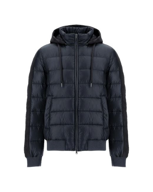Doudoune À Capuche Herno pour homme en coloris Blue
