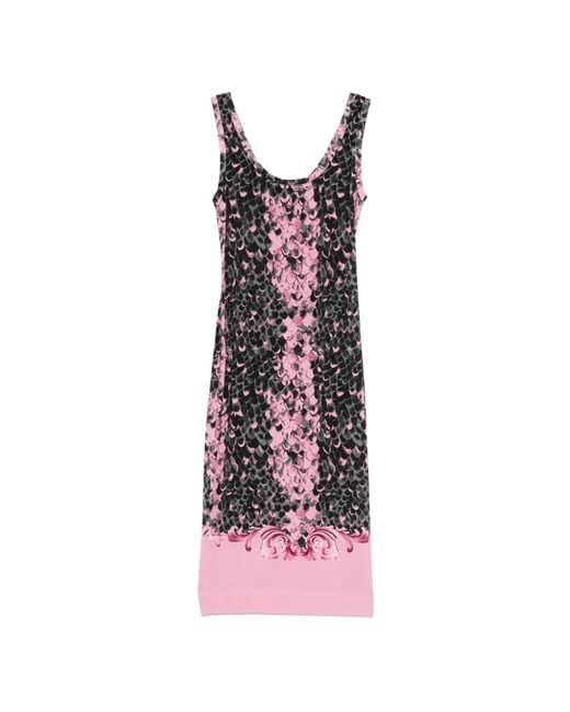 Versace Jeans Couture Fitted Dress | Lyst Versace Jeans Couture Fitted Dress | Lyst
