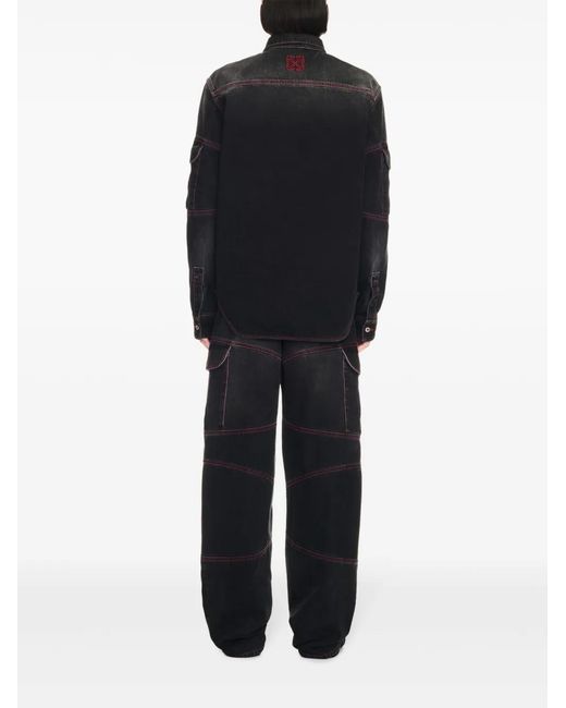 Off-White c/o Virgil Abloh Black Shirts for men