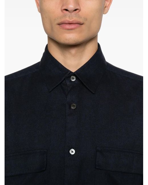 Camicia di Xacus in Blue da Uomo