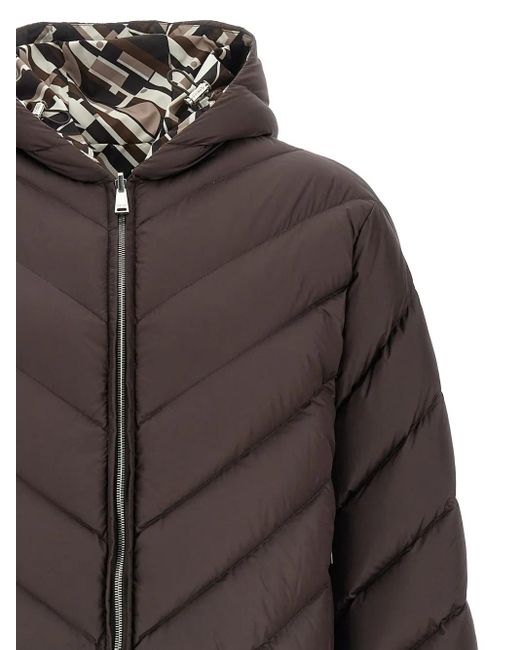 Fendi Brown Reversible Down Jacket for men