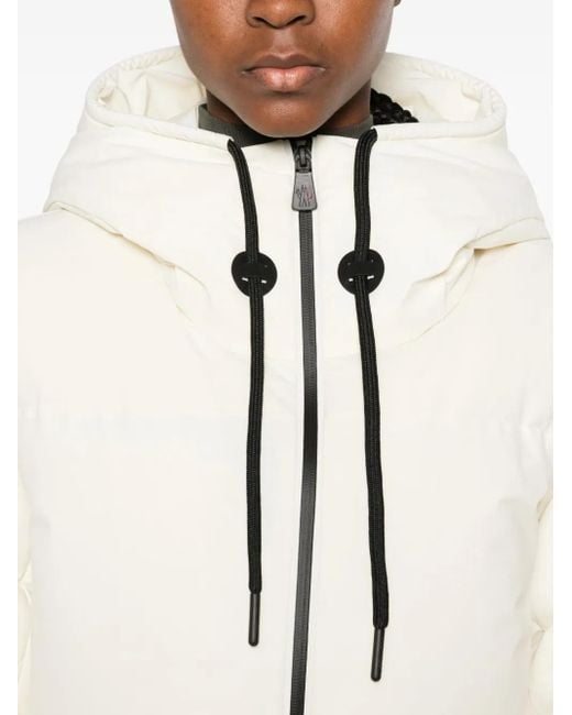 Moncler フーデッド ジップジャケット Natural