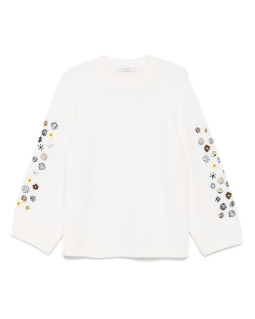Dorothee Schumacher White Cozy Comfort Sweater