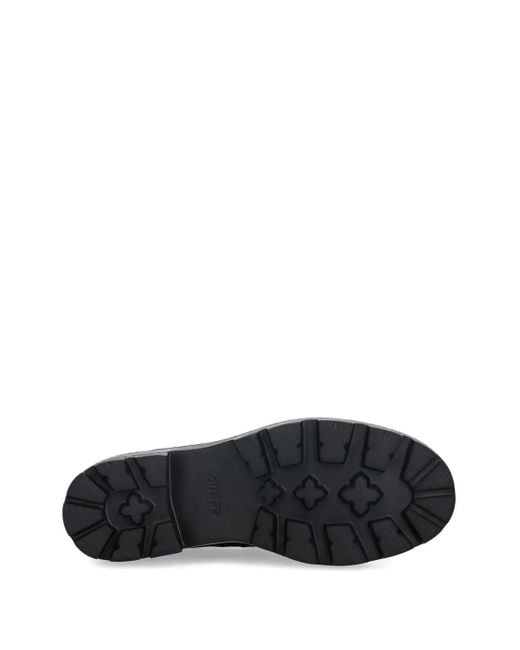 Guess Black Logo Loafers