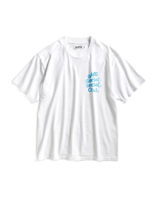 T-Shirt À Logo Imprimé ANTI SOCIAL SOCIAL CLUB pour homme en coloris White