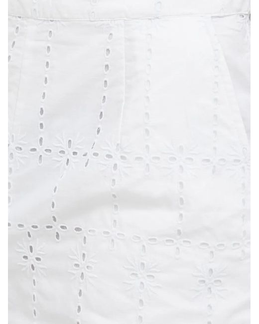 Pantalones cortos con ojales Guess de color White