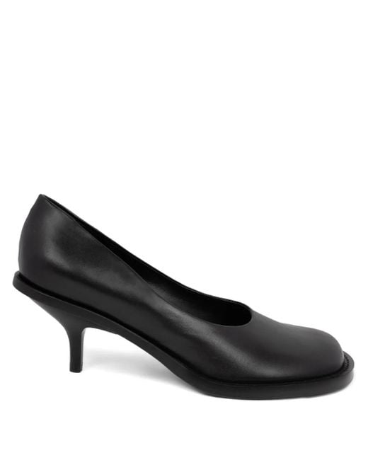 Dries Van Noten Black 60Mm Leather Pumps