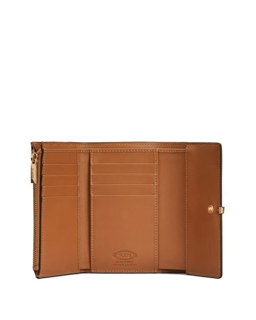 Tod's Brown Leather Wallet