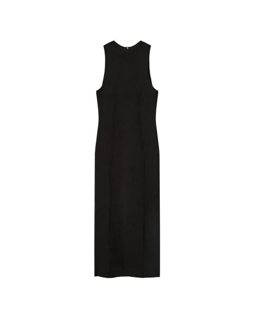 Joseph Black Mille Compact Milano Sleeveless Dress