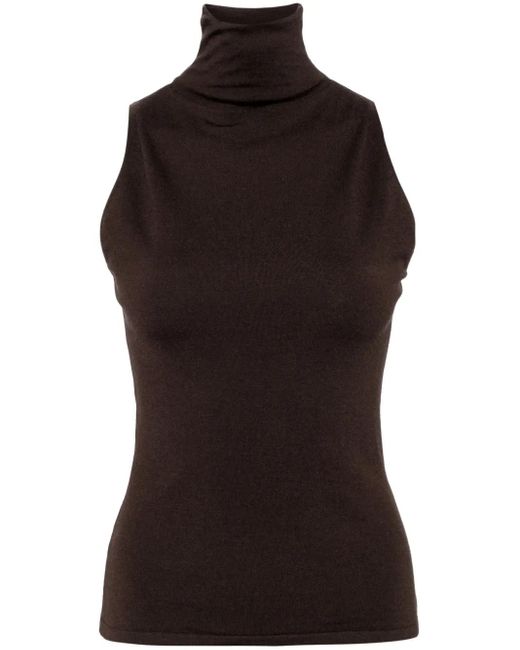 Ralph Lauren ファインニット タンクトップ Black