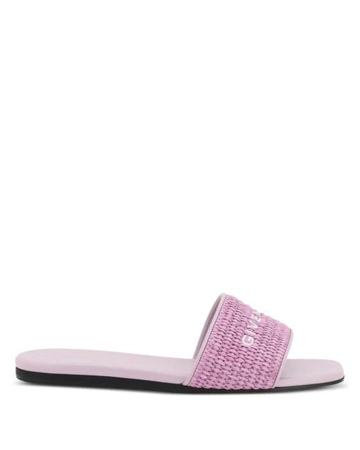Givenchy Pink 4G Slides
