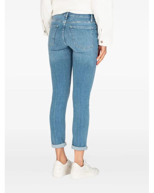 FRAME Blue Belt-Loops Jeans