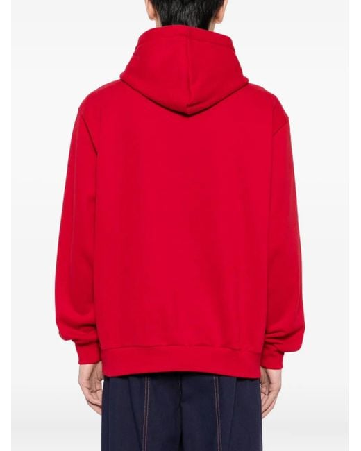 Chocoolate Red Chocoo-Pup Hoodie for men
