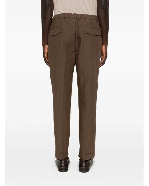 Barba Napoli Gray Pantalon De Jogging À Lien De Resserrage for men