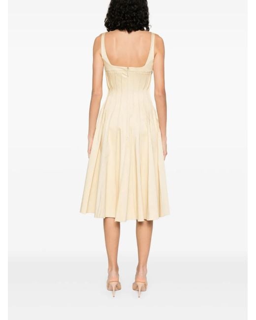 16Arlington Natural Amalia Midi Dress