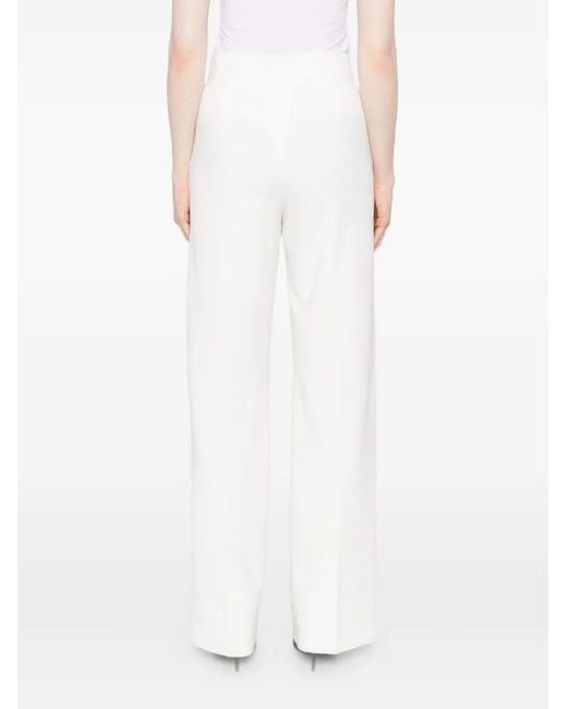 Pantalon À Coupe Ample Marella en coloris White