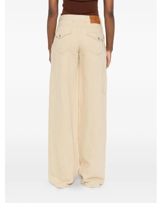 Ermanno Scervino White Button Jeans
