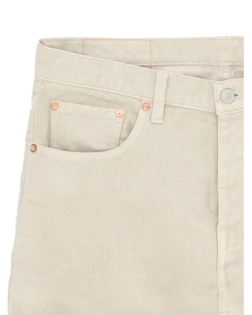 Fortela White Five-Pocket Trousers for men