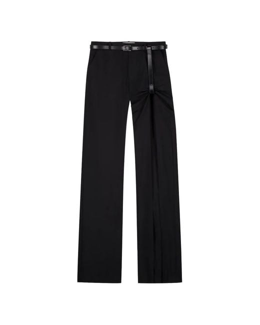 Coperni Black Suspended-Panel Tailored Trousers