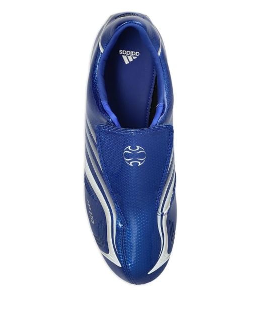 Adidas Blue Taekwondo F50 Sneakers