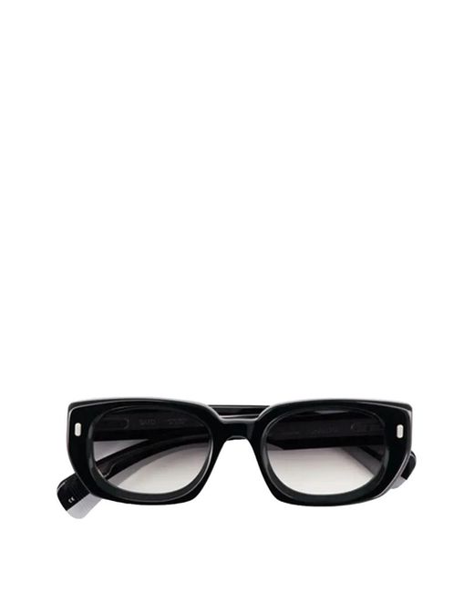 Sato Eyewear Black Sinistra Square-Frame Sunglasses
