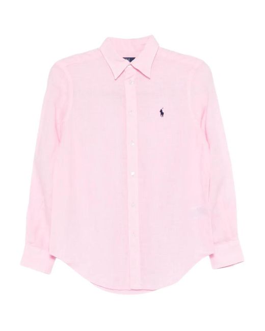 Camicia Classic-Fit di Polo Ralph Lauren in Pink