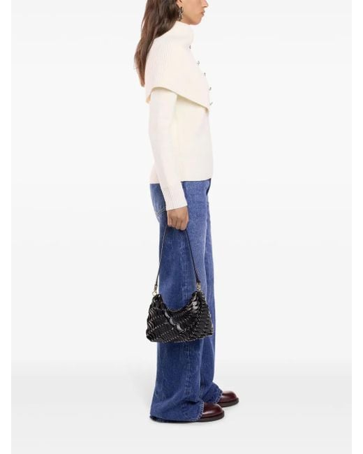 Rabanne White Temporary Wool Jumper