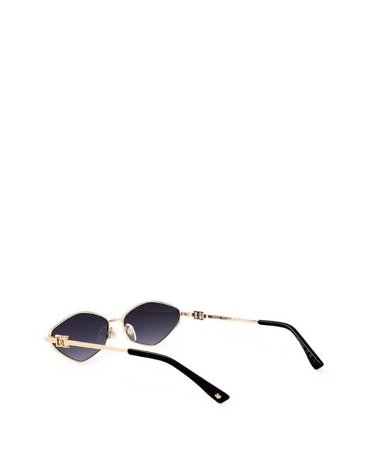 DSquared² White Hype Geometric-Frame Sunglasses